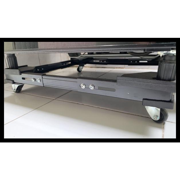 Kulkas Sharp Roda Alas Tatakan Freezer 1 Pintu 2 Showcase Besi Kokoh