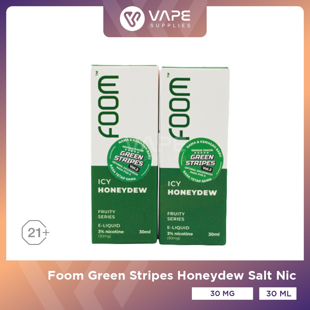 Jual Liquid Foom Icy Honeydew Salt Nic 30ML by Foom Shopee Indonesia