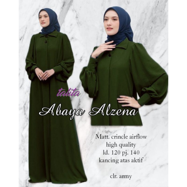 ABAYA ALZENA GAMIS WANITA TERBARU