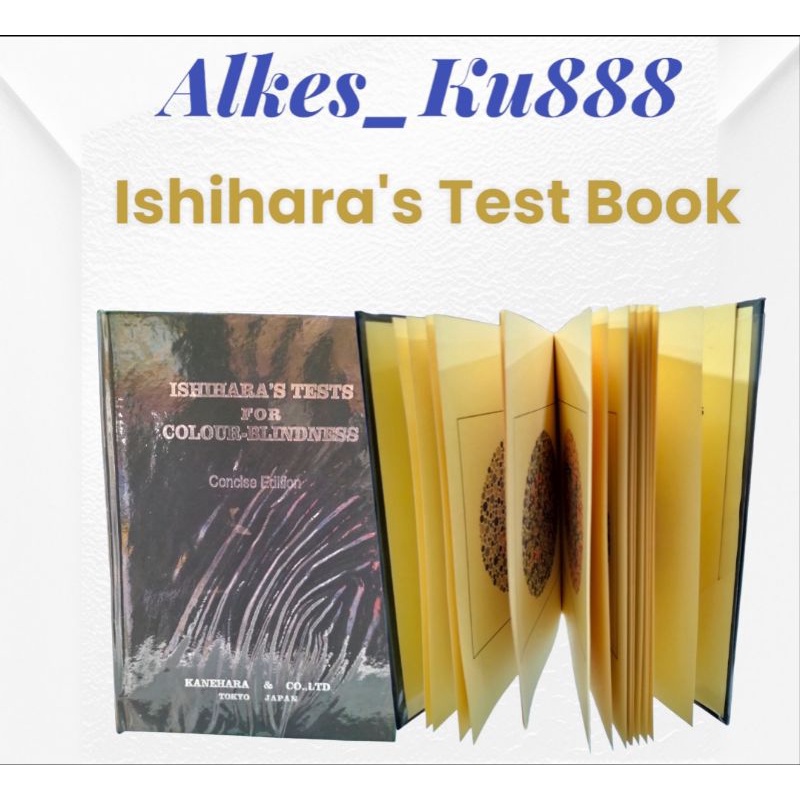 

Buku Tes Buta Warna/Ishiharas's Tests For Colour Blindness