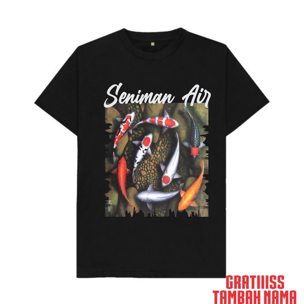 KAOS KOI JEPANG KAOS BIG SIZE IKAN KOI KOI JUMBO SENIMAN AIR