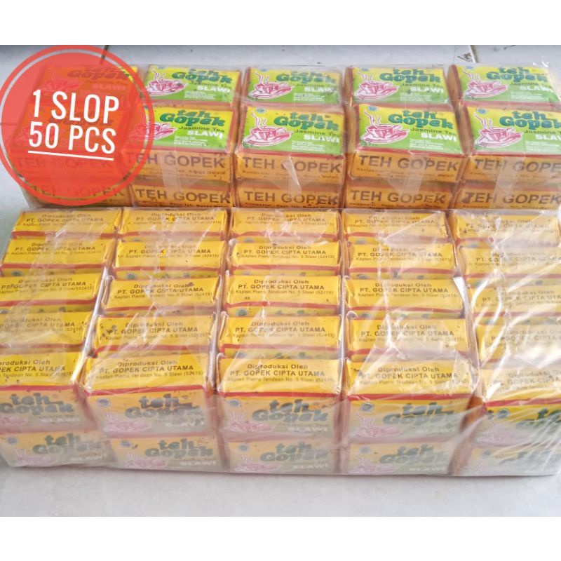 

(Slop) TEH GOPEK KUNING SUPER PREMIUM SLAWI MURAH!