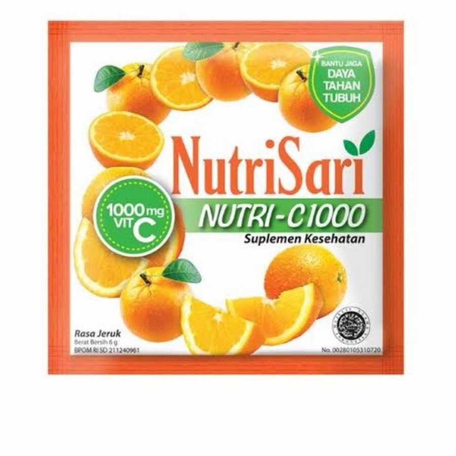 

NutriSari Rasa C 1000 !!! NutriSari C - 1000 Nutrisari Buah Nutri Saru