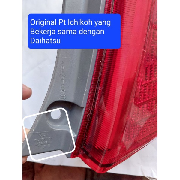 stoplamp lampu belakang agya ayla oroginal 2012 2013 2014 2015 2016 kanan atau kiri bisa cod