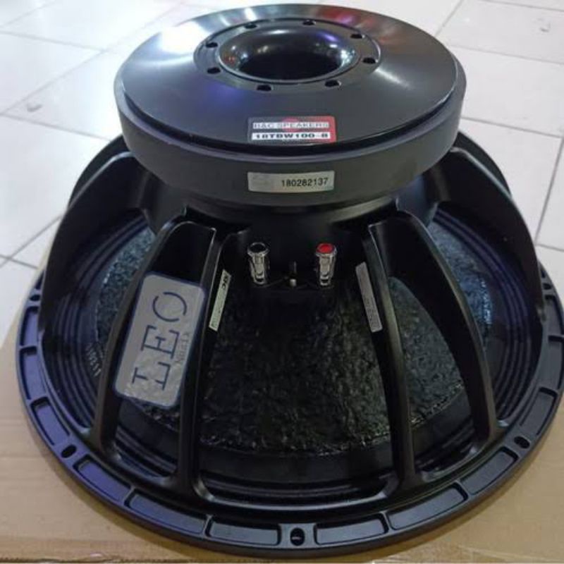 SPEAKER 18TBW100 MAGNET CEMBUNG SUBWOOFER 18 INCH B&C 18TBW100