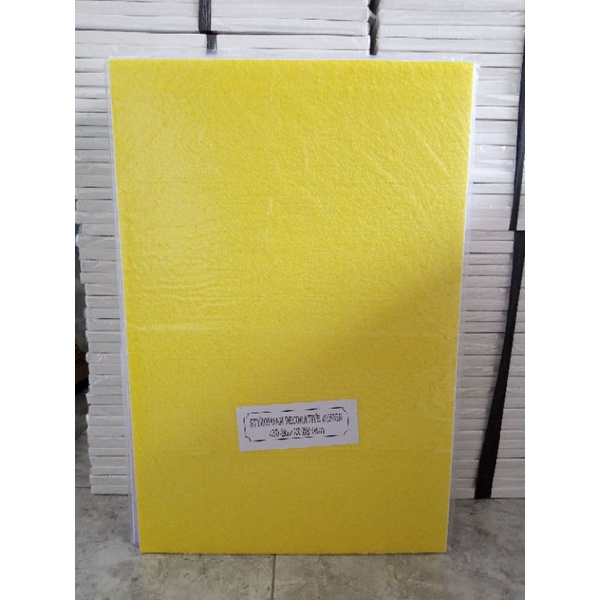 

Paket STYROFOAM/GABUS WARNA (KUNING) uk 40x60x1cm @12pcs