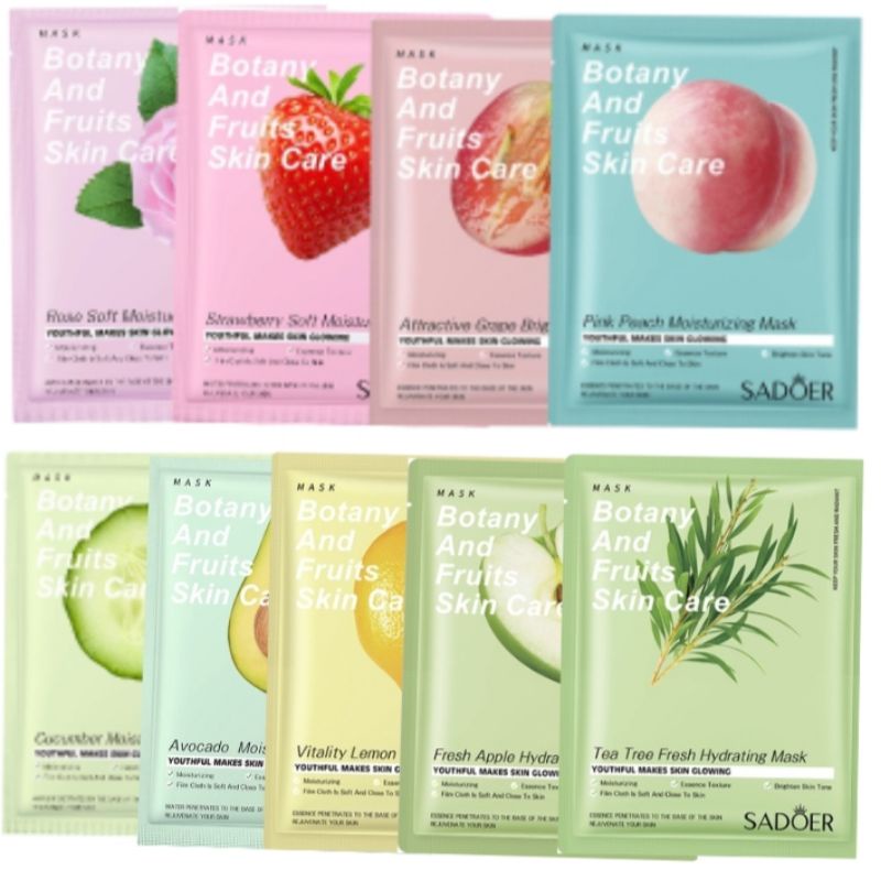 (4 PCS) Sheet Mask Masker Wajah Soothing Mask Serum Mask Essense Mask