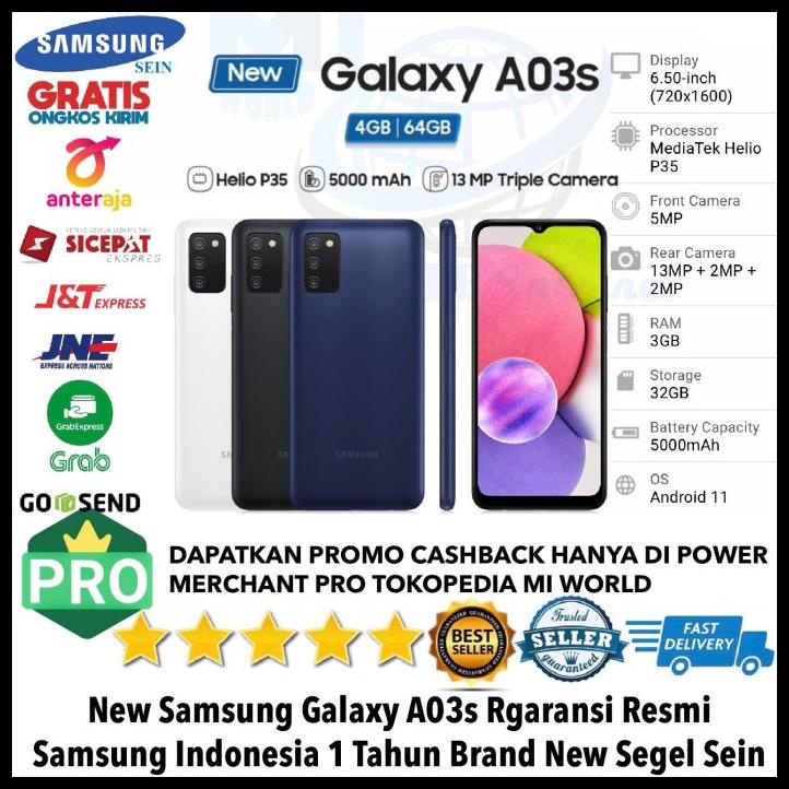 Samsung Galaxy A03S 4Gb/64Gb 4/64 A 03S 3/32Gb 3/32 A03 S Sein No A02S