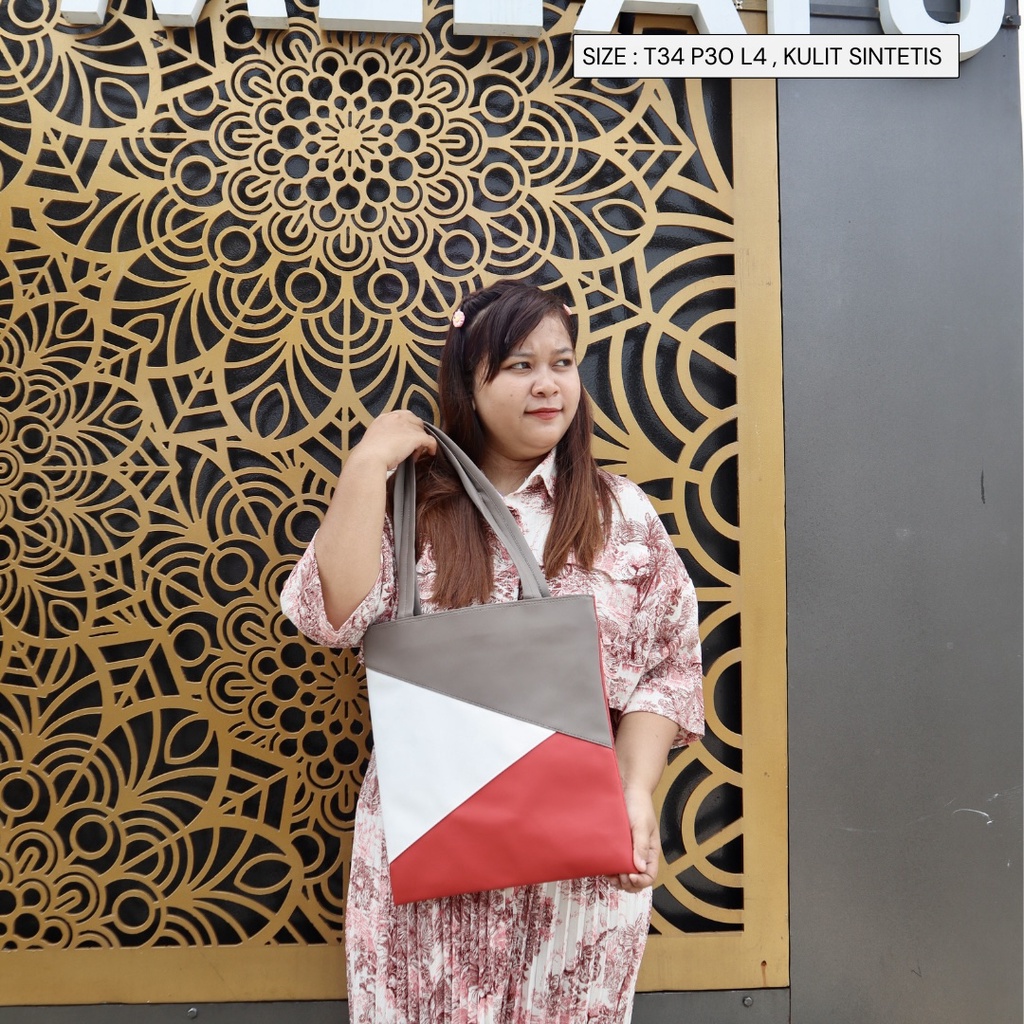 COD TOTEBAG WARNA COKLAT / TOTEBAG BROWN / TOTE BAG TULISAN / Tas Kanvas Murah Produk Lokal Semarang