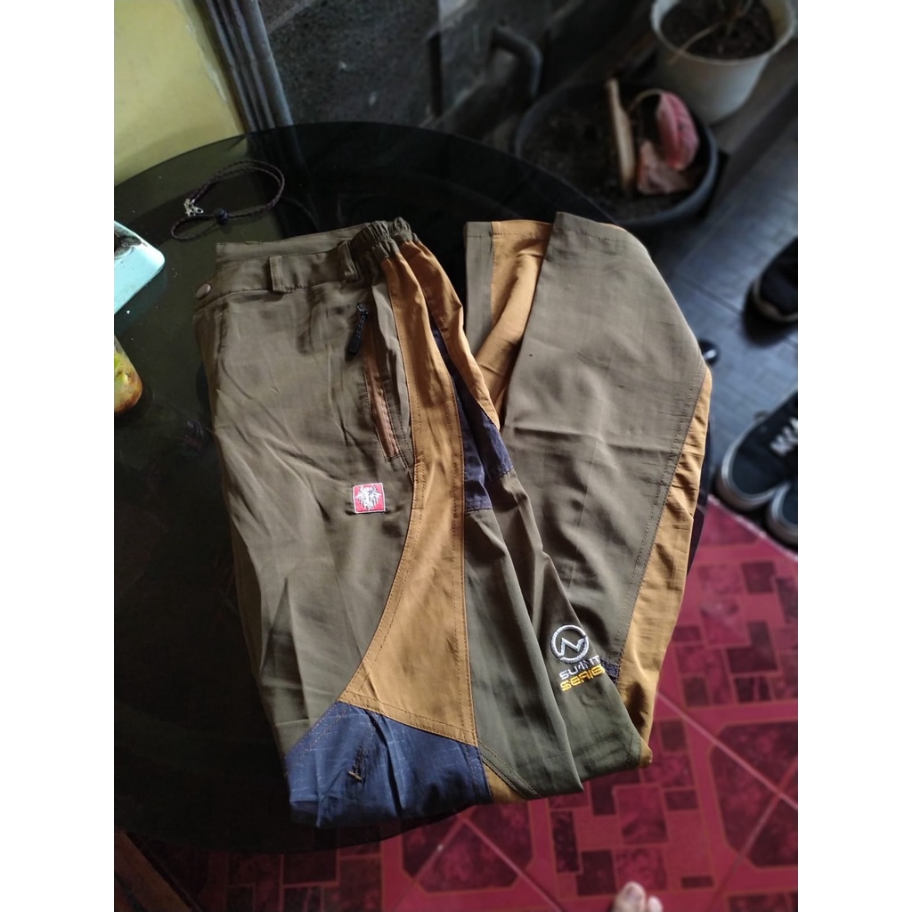 celana gunung black yak & kolping mulus