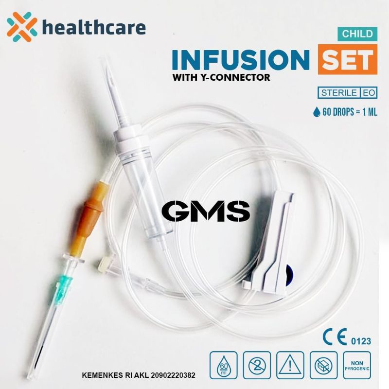 Infusion Set Type Y Healthcare Per Pcs