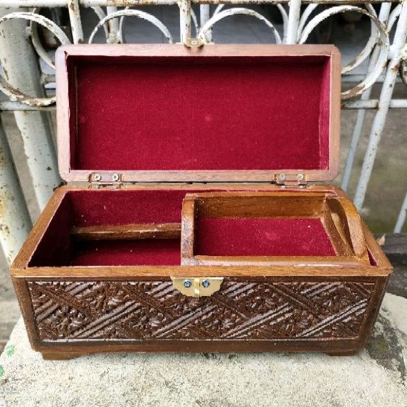 Kotak Perhiasan Kotak Emas Lamaran Seserahan Mas Kawin Mahar