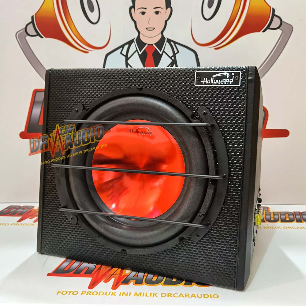 Subwoofer Aktif Hollywood HW-1060 Basstube Petak Aktif 10 Inch