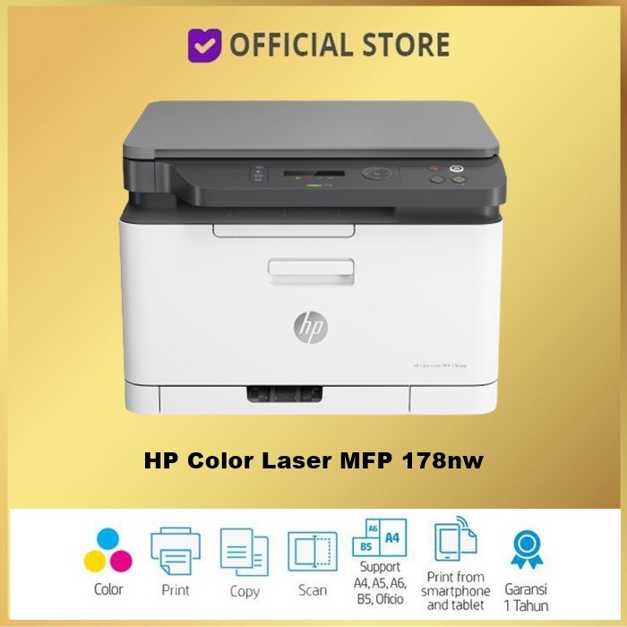 Color Printer Hp Laserjet Mfp 178Nw Laser Color Mfp 178 Nw Mfp178 Nw