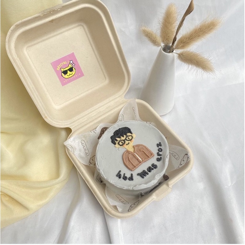 

bento cake custom bisa foto sendiri