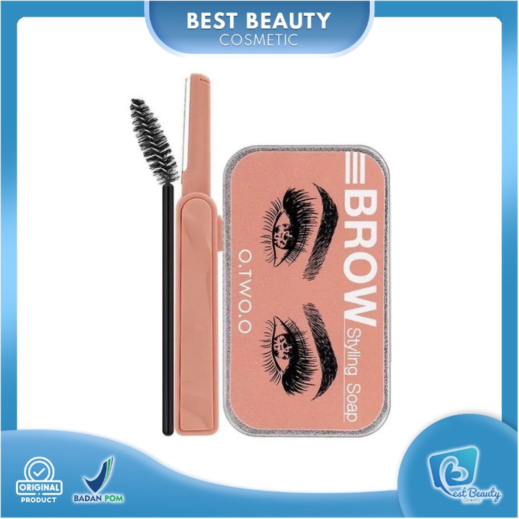 ★ BB ★ O.TWO.O Brow Styling Soap - Eyebrow Soap Brow Sculpt Lift Brow Styling Soap Waterproof Long Lasting Eyebrow Gel Pomade | O TWO O