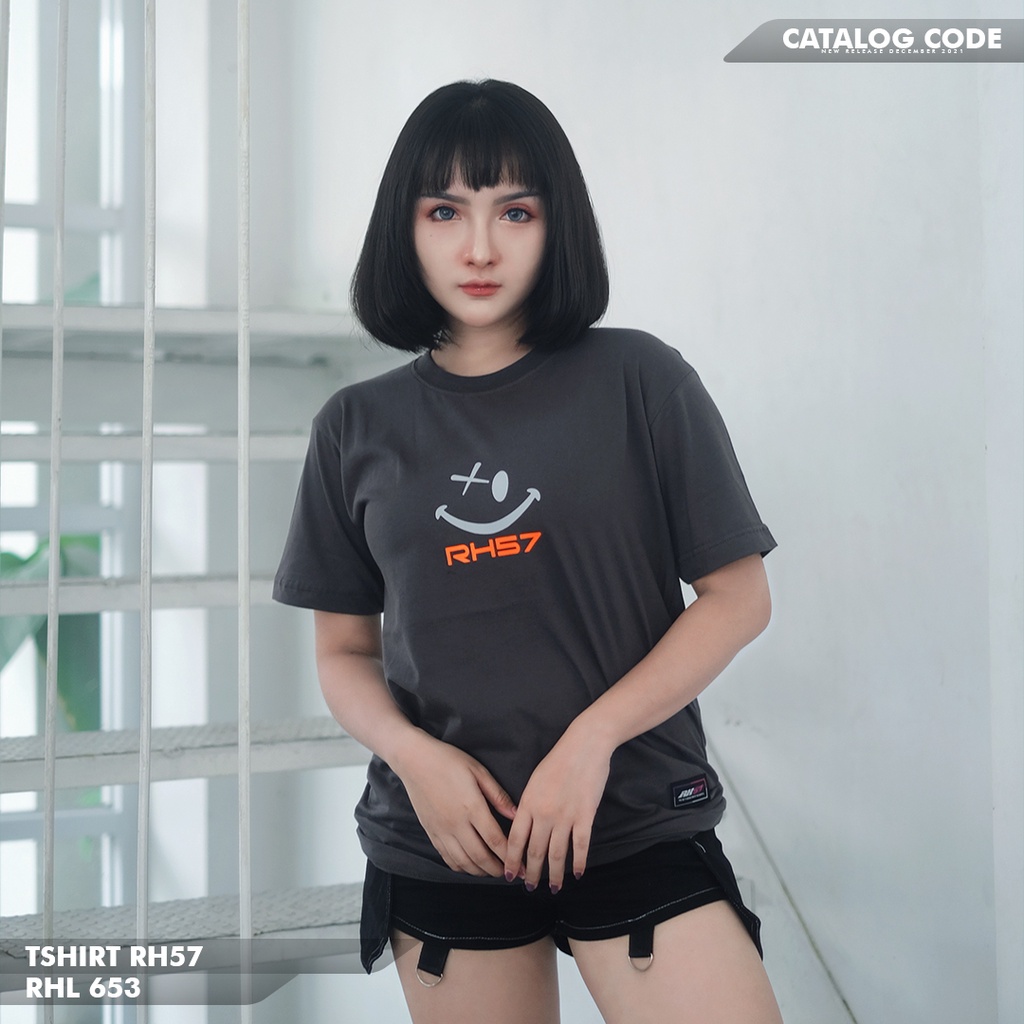 [PROMO RHL 653 BELI 2 ONGKIR 1] TSHIRT RH57 ORIGINAL KAOS RH57 KAOS RACING HELL POLOS MOTIF PRIA WAN