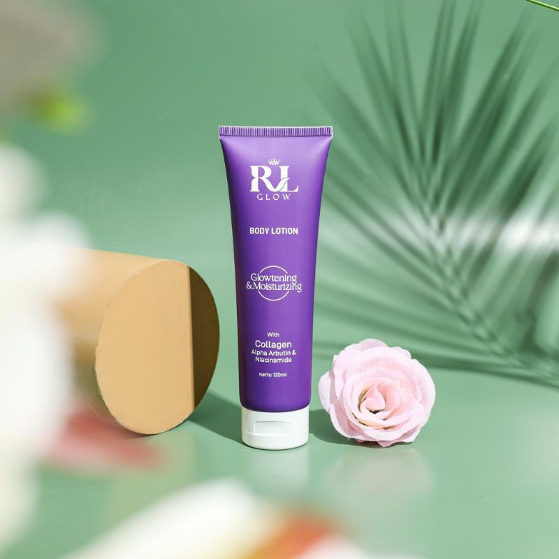 RL GLOW BODY LOTION PEMUTIH BADAN AMPUH MEMUTIHKAN