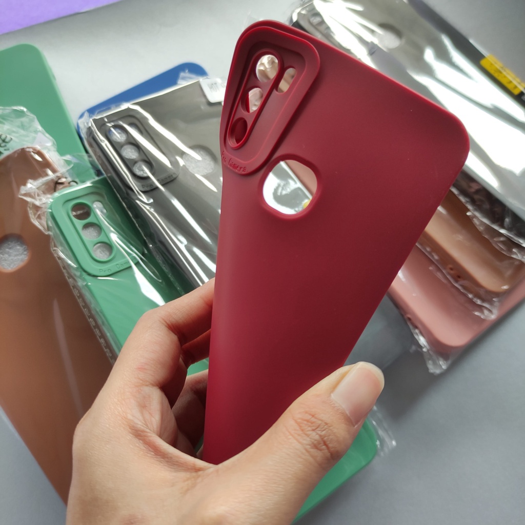 Casing Soft Case Makaron Pro Kamera OPPO A17 A16 TANAYAACC