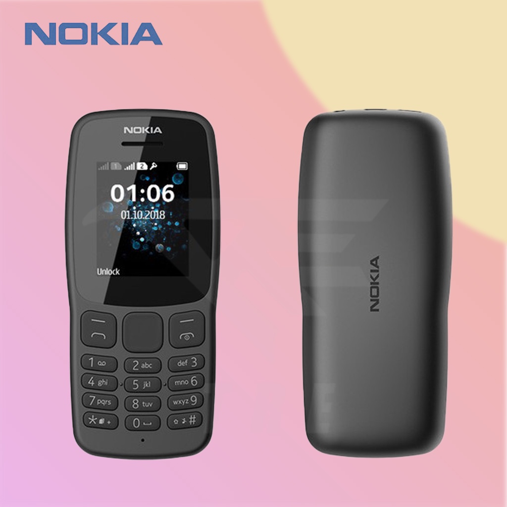 TRE Hp Nokia 106 Termurah Baru Dual Sim