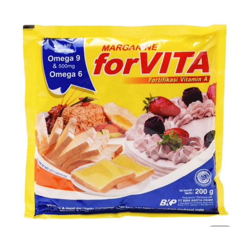 

Forvita Margarine serbaguna 200gram