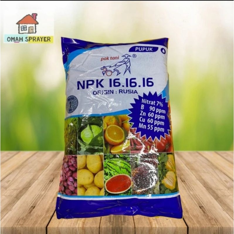 Pupuk NPK 16 16 16 Pak Tani ORIGIN RUSIA