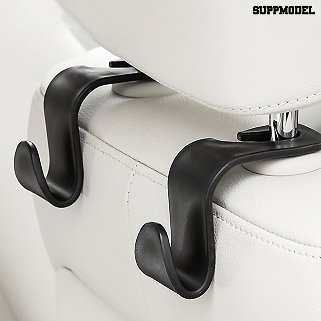 [SM] 2pcs Universal Kursi Kembali Kait Nyaman PP Hemat Ruang Kursi Headrest Hook Aksesoris Mobil