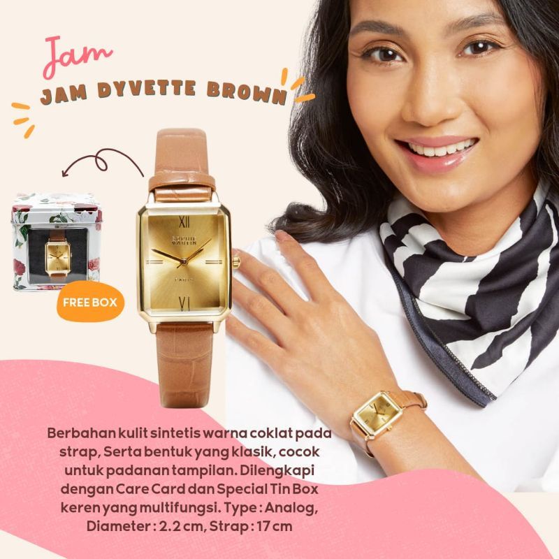 jam tangan wanita dyvette sophie paris martin