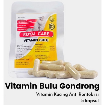 ROYAL CARE BULU , VITAMIN BULU (5 KAPSUL)