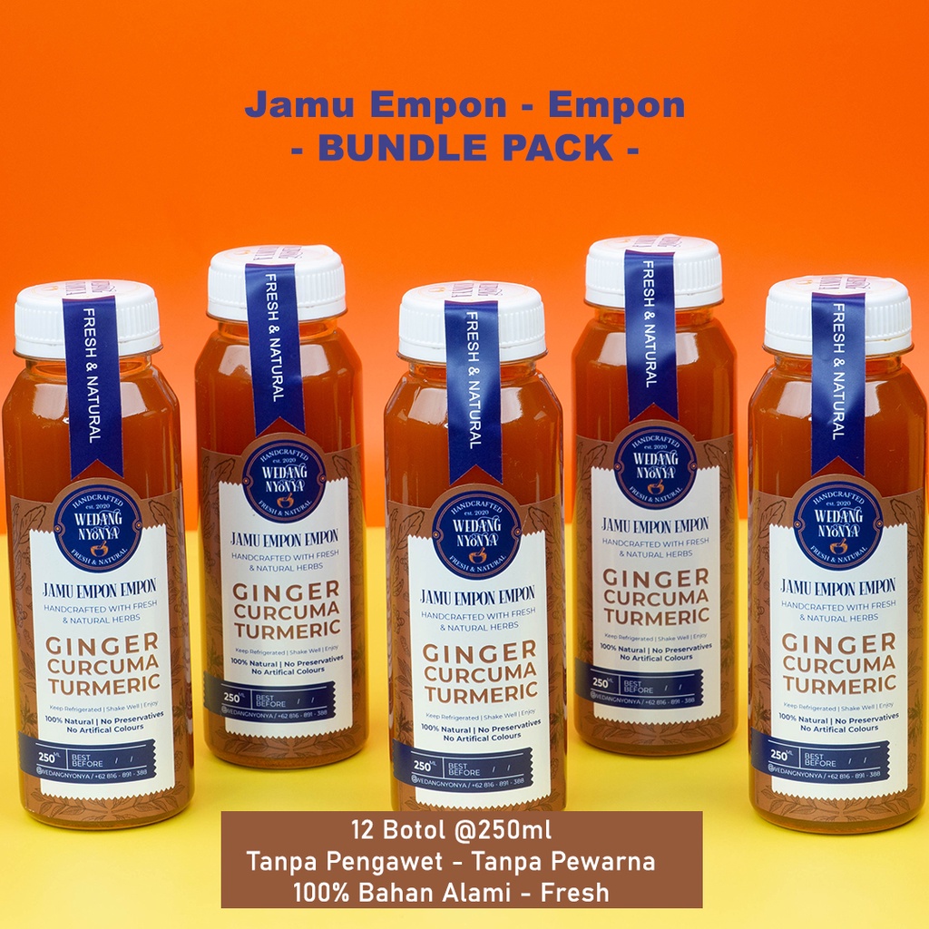 

Jamu Empon - Empon - Wedang Nyonya BUNDLE PACK