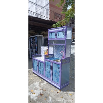 meja kompor | meja cucian piring | meja set sayur | meja masak | meja dapur | lemari set meja kompor