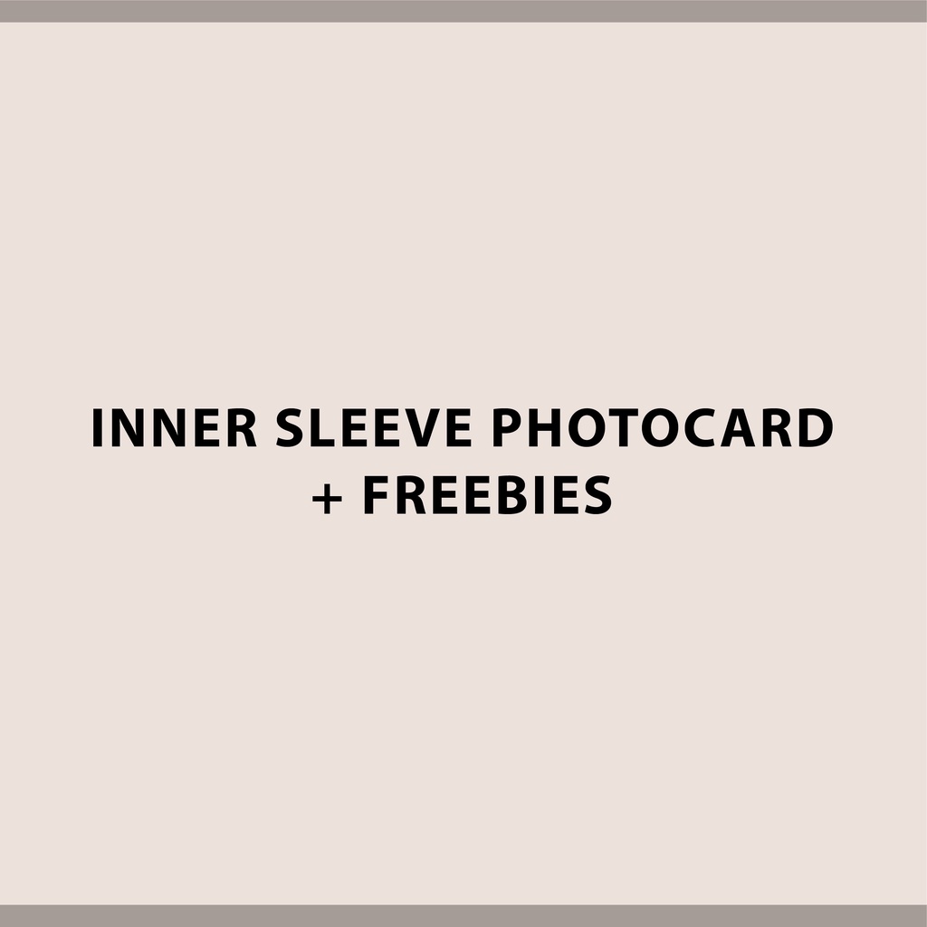 INNER SLEEVE PHOTOCARD