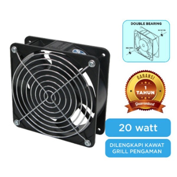 SEKAI VFN 1212 Cooling Fan Panel 12&quot; Kipas Angin Partisi Hexos Mini