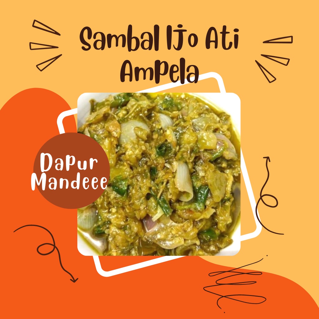 

Dapur Mandeee Sambal Ijo Ati Ampela