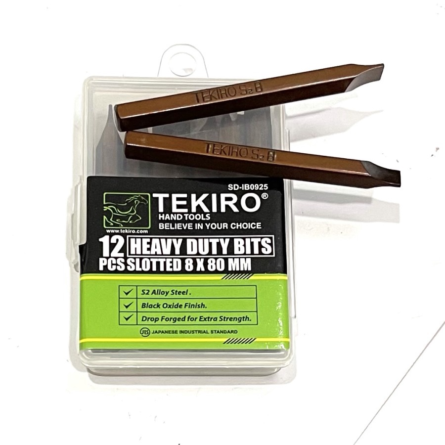 TEKIRO mata obeng ketok MINUS 8x80 ORIGINAL