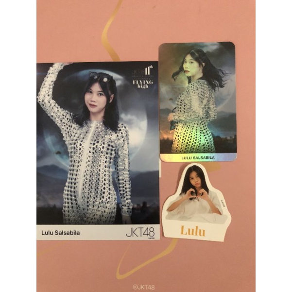 photocard jkt48 Lulu benefit rocket