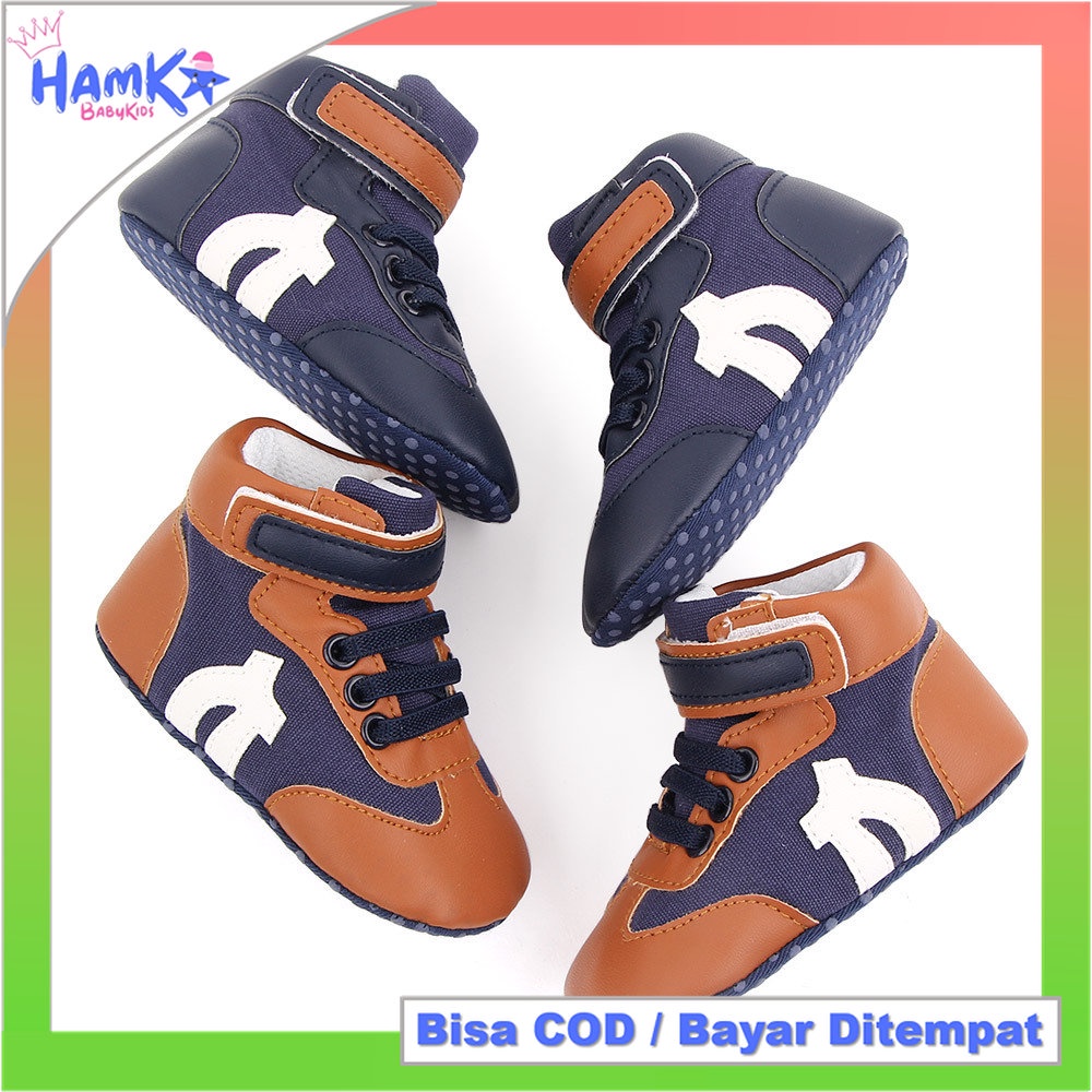 Sepatu Bayi Prewalker Laki Laki 0 6 12 Bulan Import Baby Boot Jordan Anak Laki Laki Umur 1 Tahun Cowok Cowo Kekinian