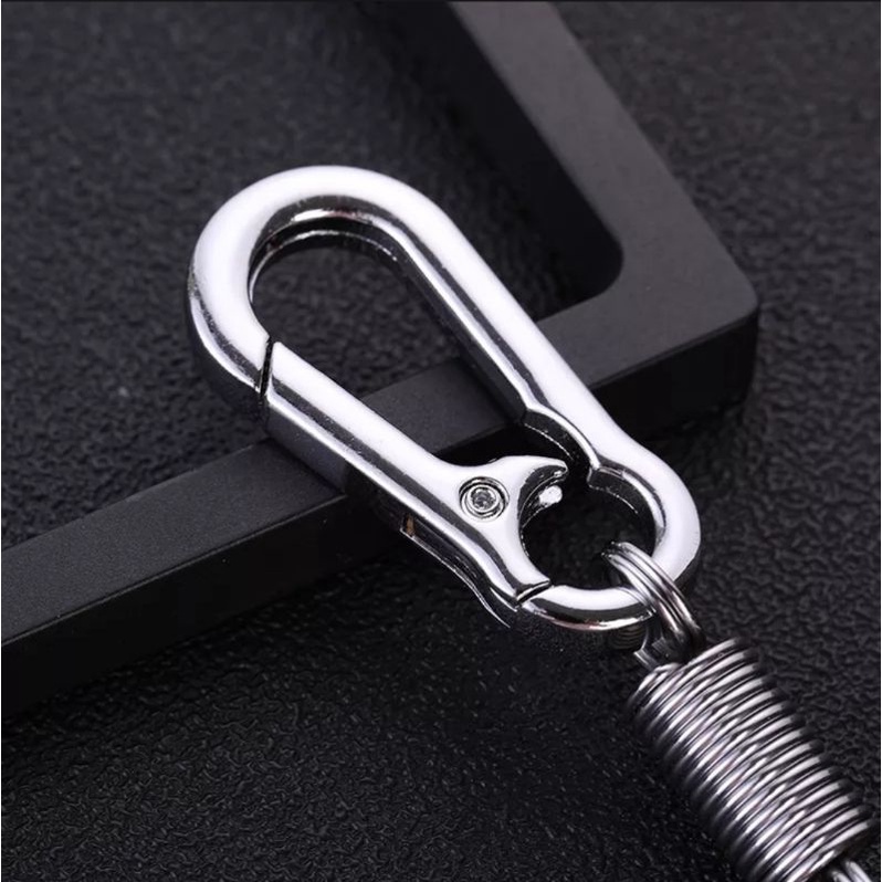 Gantungan Kunci Karabiner Quickdraw Stainless Steell -  Gantungan Kunci Mobil Motor Premium