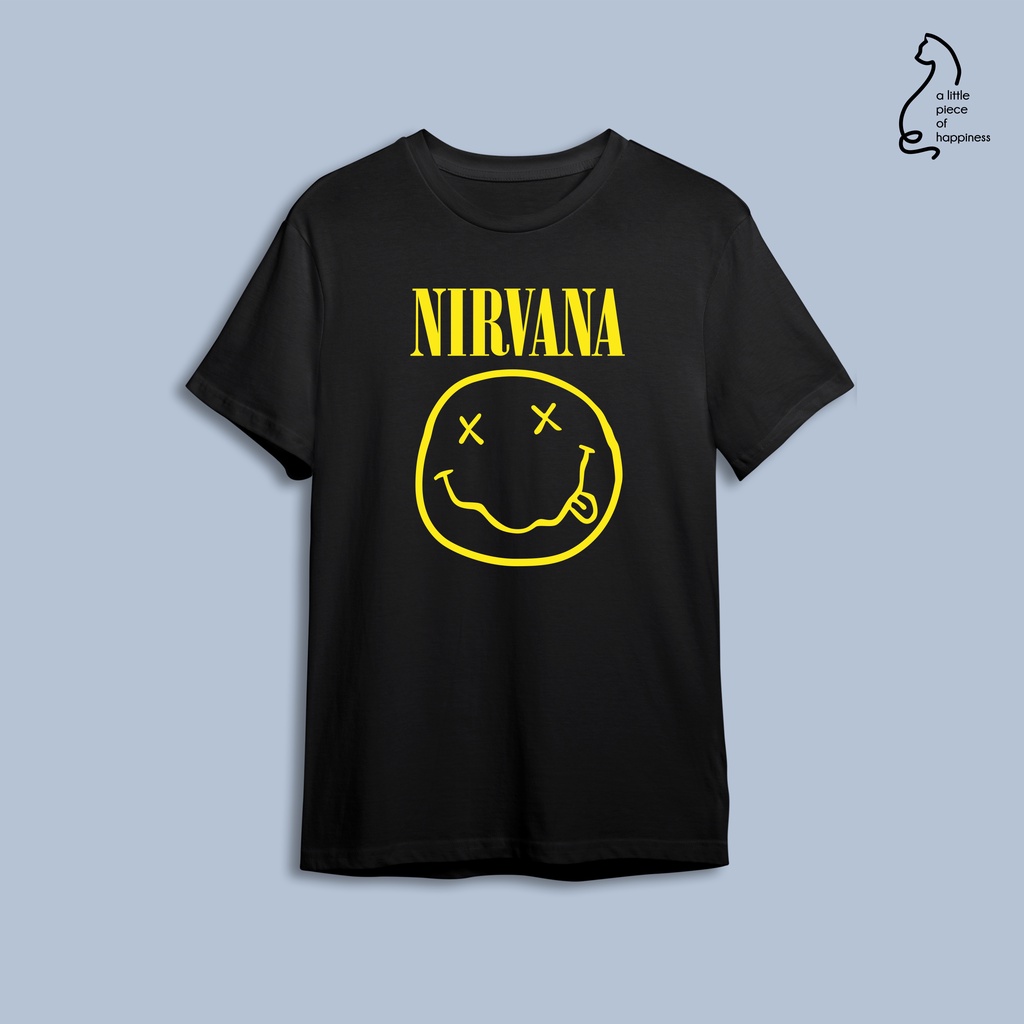NIRVANA Tee / Kaos Band Nirvana