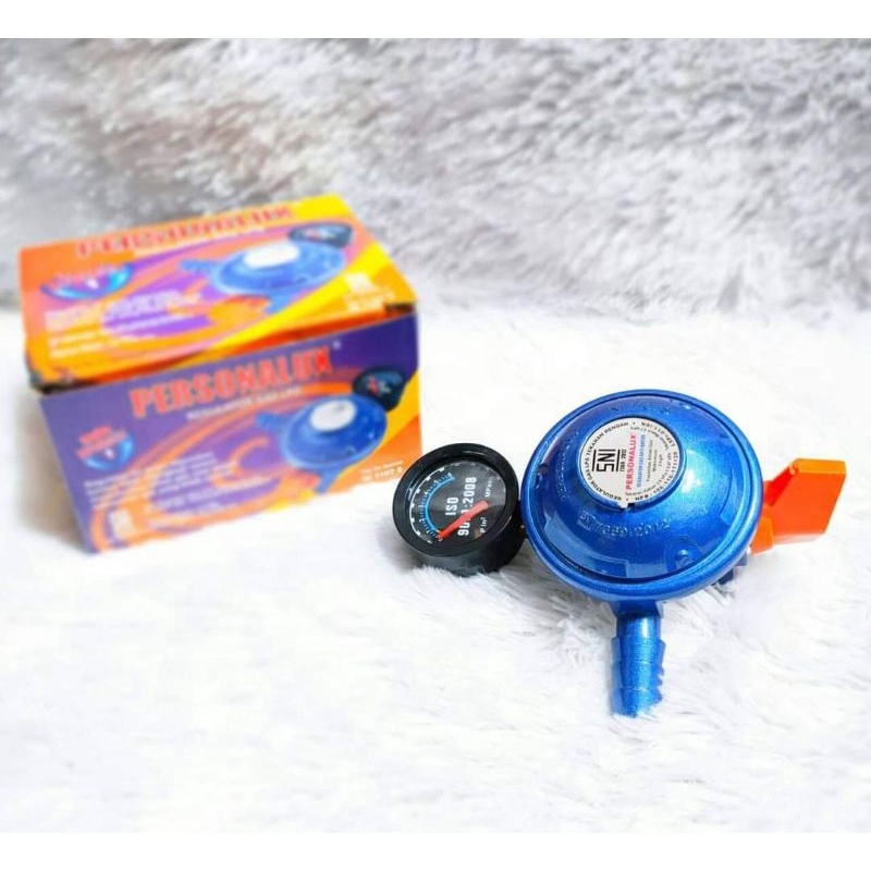PERSONALUX NI-1107S REGULATOR METER GAS LPG
