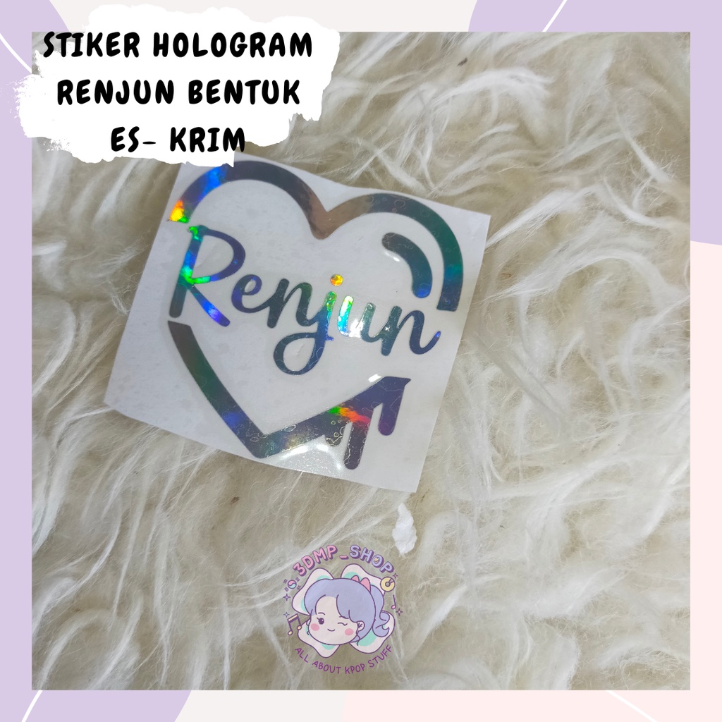 STIKER HOLOGRAM NCT