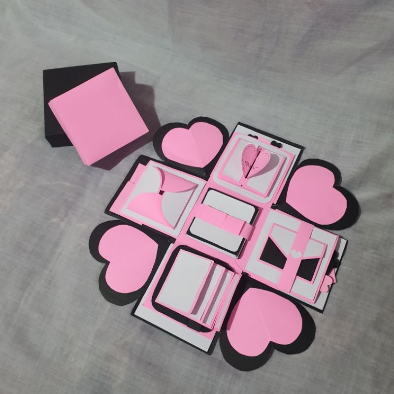 

Explosion box/Exploanding box murah kado ulang tahun kekinian dan unik box foto memory
