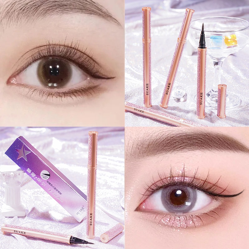 【COD】Eyeliner Starry Sky Eyeliner Pen Long-Langsting Dan Tahan Lama Sangat Tahan Air Tahan Lama Riasan Untuk Pemula-CH