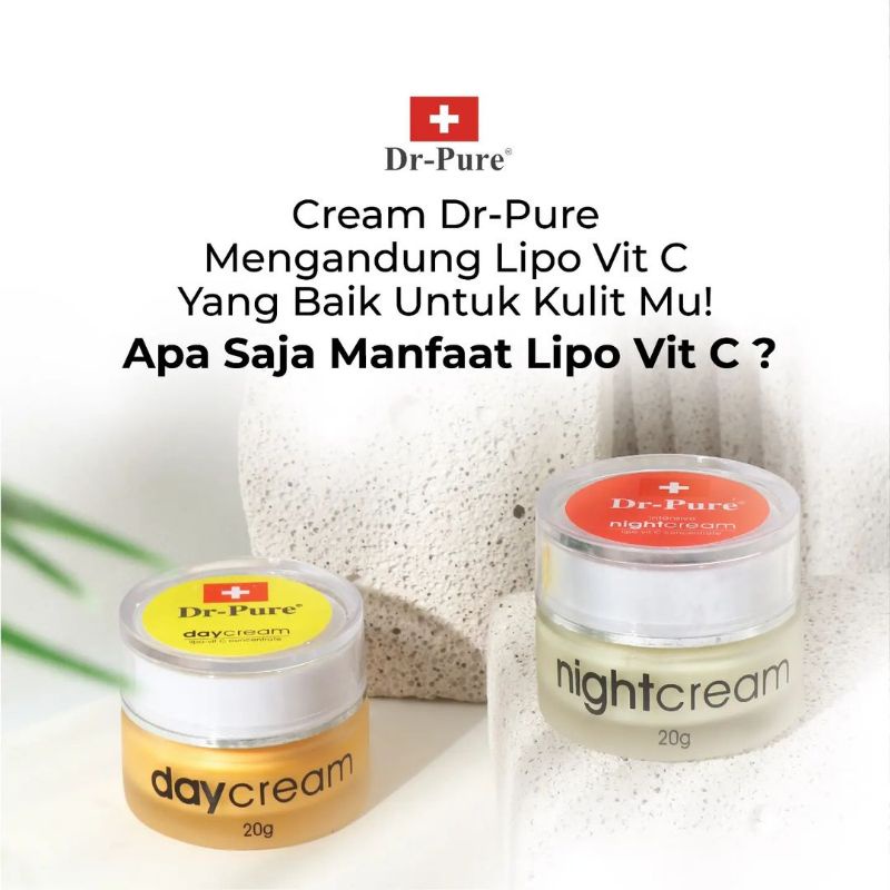 Dr pure night cream & day cream 20g