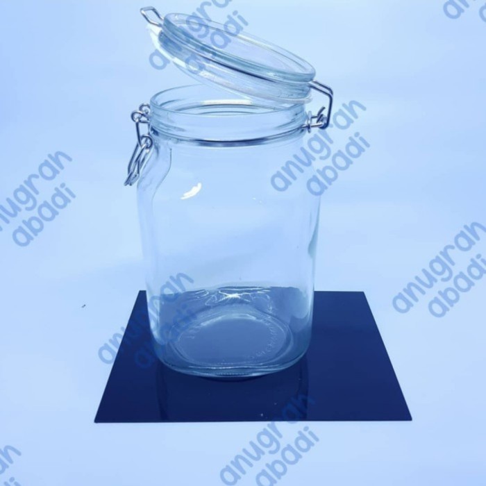toples kedap udara 1 liter | toples kaca hermetico 1000 ML