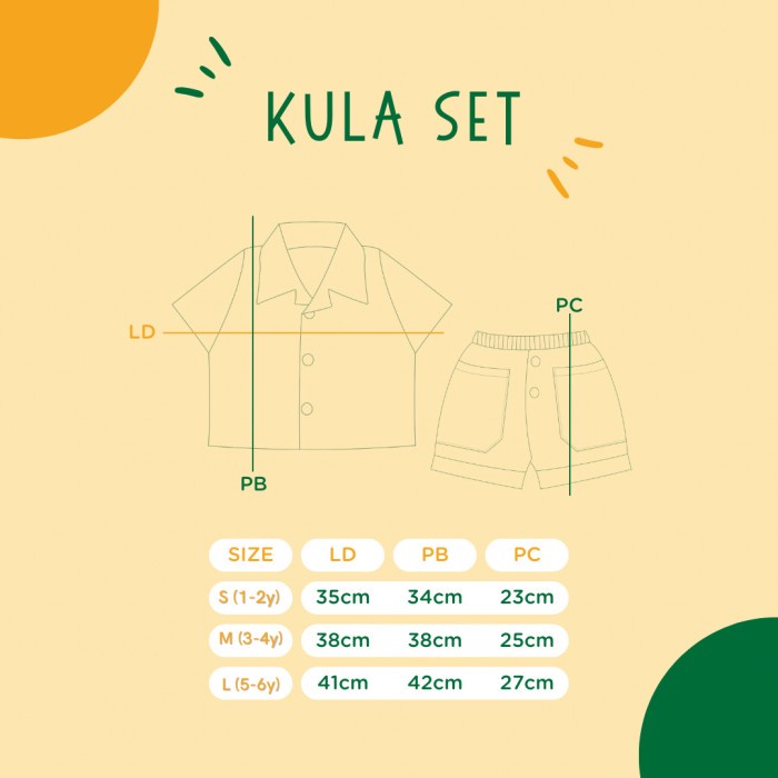 LITTLECAIM - KALULA SET &amp; KULA SET | baju anak couple