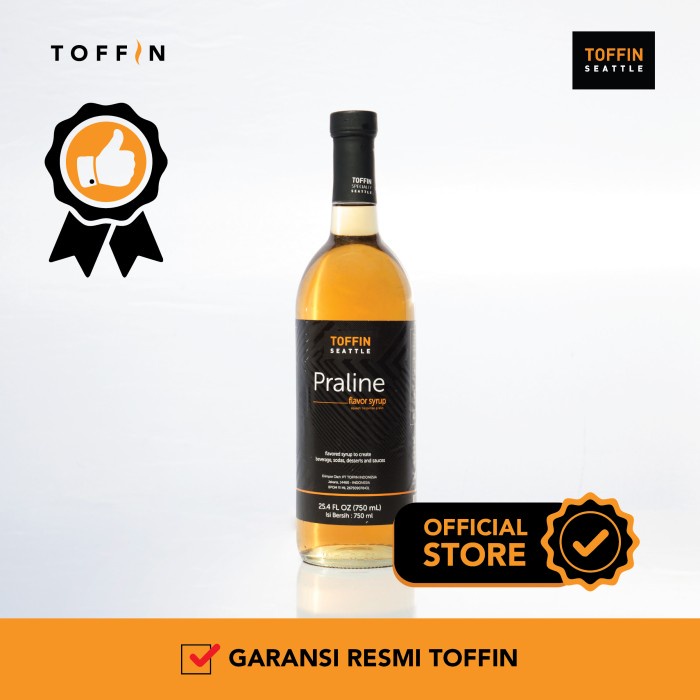 

TOFFIN SYRUP PRALINE