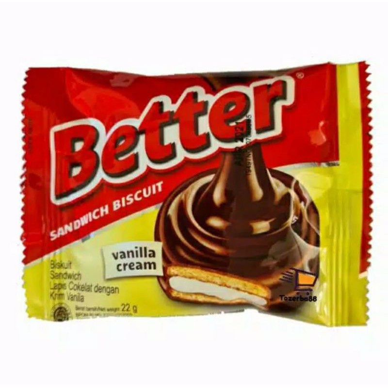 

Better Sandwich biscuit renteng isi 10sachet