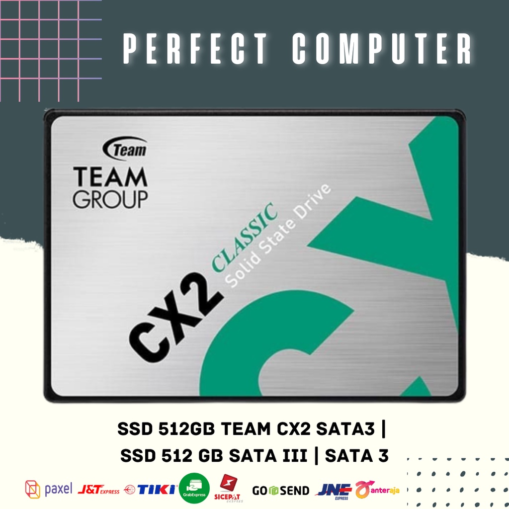 SSD 512GB Team CX2 Sata3 | SSD 512 GB Sata III | Sata 3