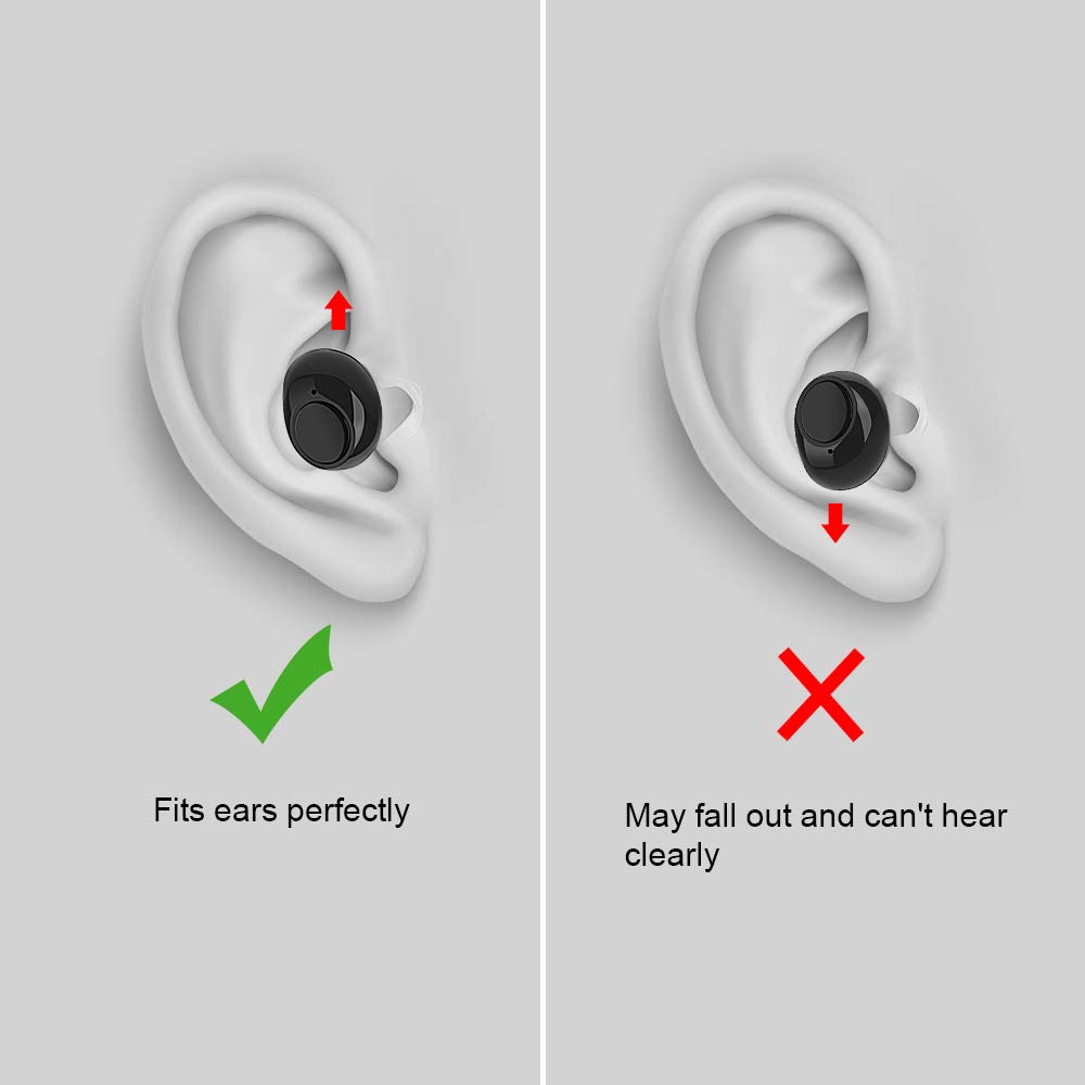 Alat Bantu Dengar Hearing Aid Model EarbudsType ITE EN-ITEIA102 Bisa di Cas Mirip Earphone Rechargeable Finger Touch Setting New Technology